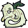 Sick Leucistic Koronok